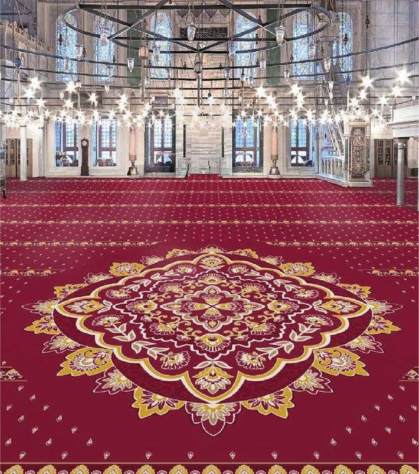  Mosque Carpet Installation 