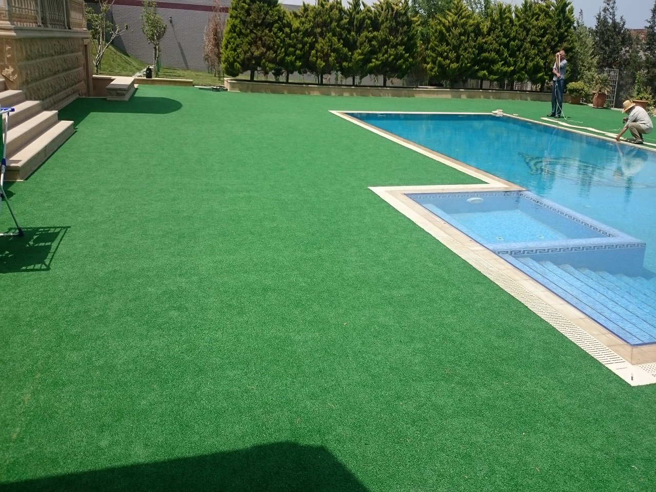 Private Villa Artificial Grass Installations